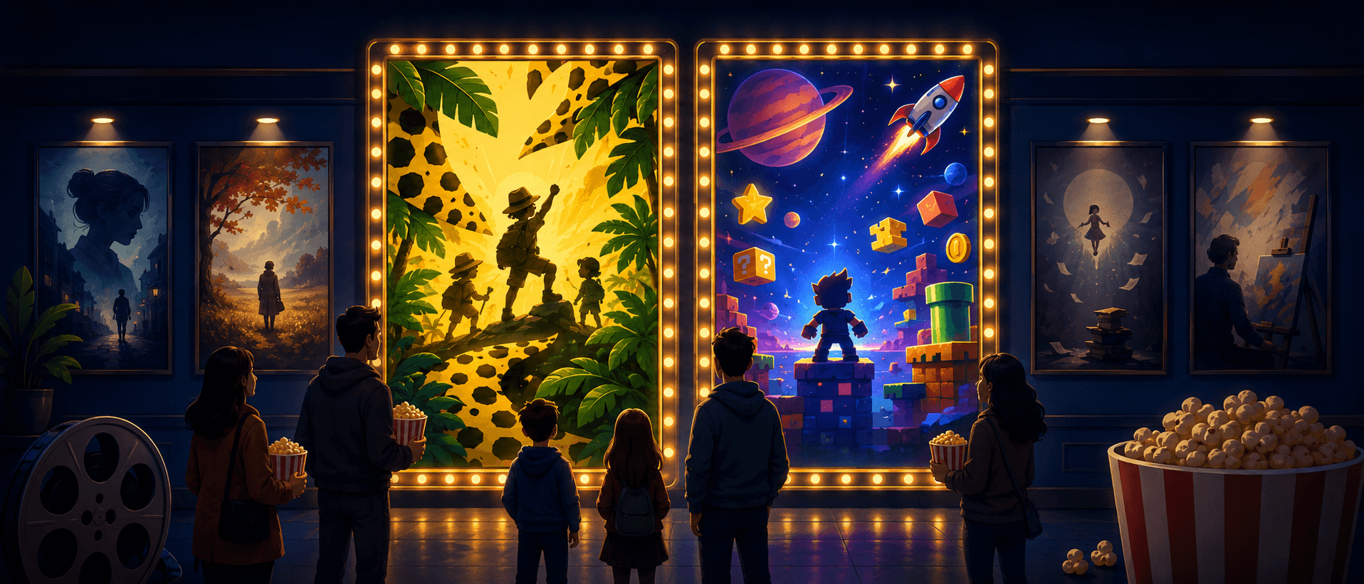 Illustration du sondage : Le succès de Marsupilami et Super Mario Galaxy montre-t-il que le cinéma dépend trop des marques déjà connues ?