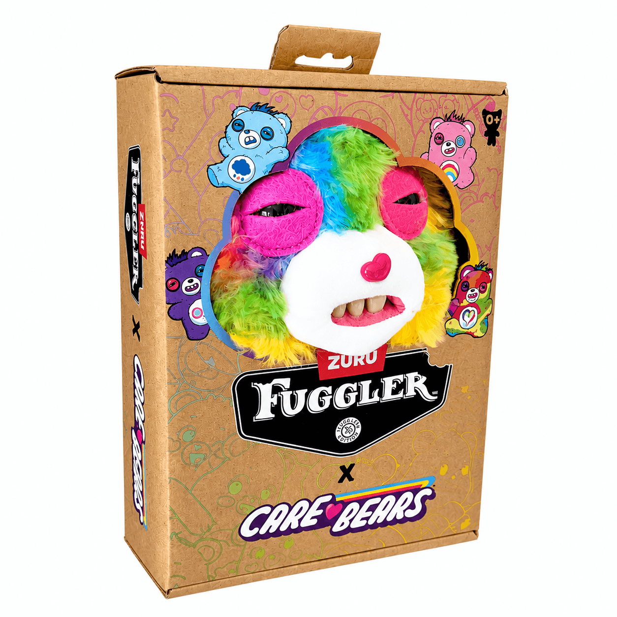 Lot à gagner : Peluche Fuggler × Care Bears – Édition Collector Arc-en-ciel